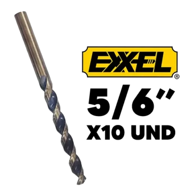 Mecha acero r/hss 5/16"EXXEL (und=10 pza)