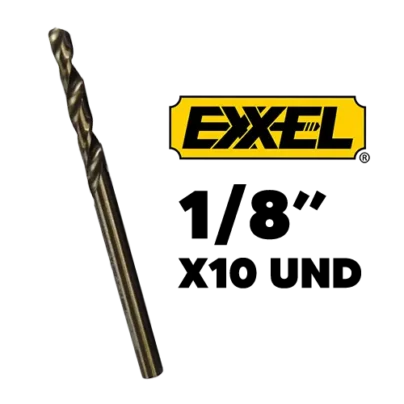 Mecha p/remache 1/8" EXXEL (und=10 pza)