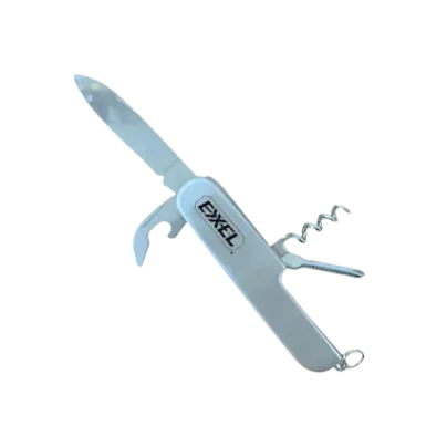 Navaja multifuncion acero inoxidable EXXEL