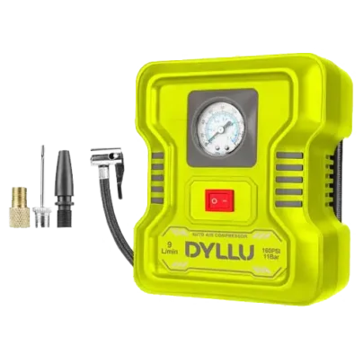 Compresor de aire
 150psi,12vdc, 9l. Dyllu